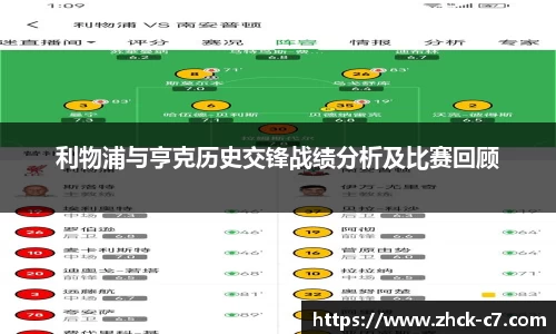 利物浦与亨克历史交锋战绩分析及比赛回顾